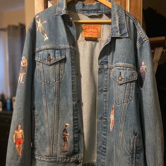 Stranger things X Levi’s denim jacket collab NEW - Picture 6 of 6